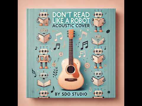Don't Read Like a Robot | Acoustic Cover by SDO Studio
