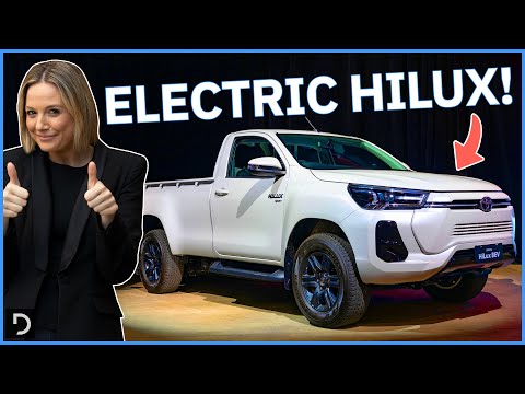 TOYOTAが開発中の電気自動車「ハイラックス BEVコンセプト」動画