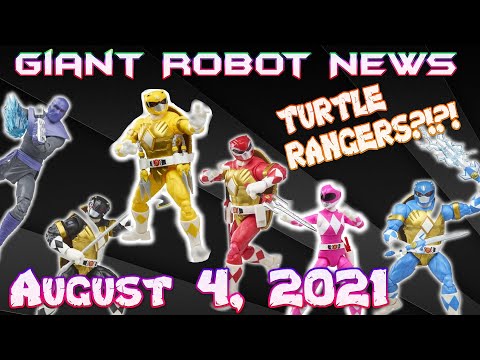 TURTLE RANGERS?!?! | Giant Robot News August 4, 2021