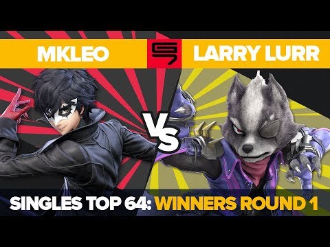 MkLeo vs Larry Lurr - Ultimate Singles: Top 64 Winners Round 1 - Genesis 7 | Joker vs Wolf