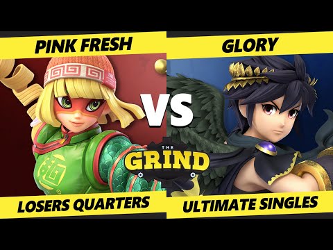 The Grind 198 Losers Quarters - Pink Fresh (Min Min) Vs. Glory (Dark Pit) Smash Ultimate - SSBU