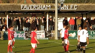 preview picture of video 'Faversham Town v Whitstable Town - Jan 2015'