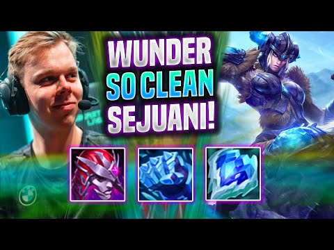 WUNDER IS SO CLEAN WITH SEJUANI! - FNC Wunder Plays Sejuani Top vs Riven! | Season 2022