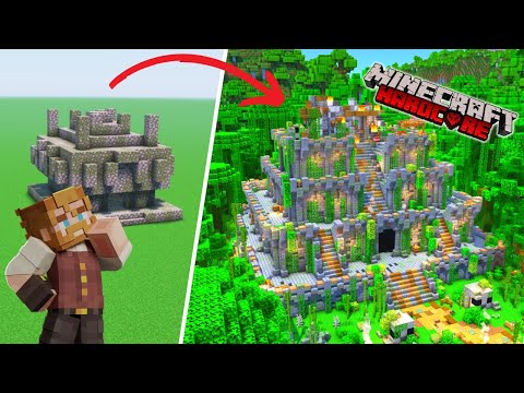 Sly Hardcore Minecraft Jungle Temple Transformation