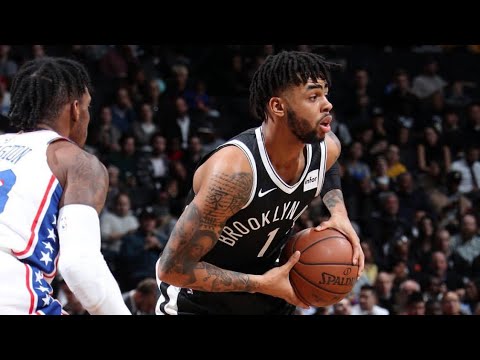 D'Angelo Russell (26 Points) Highlights vs 76ers 3/11/18