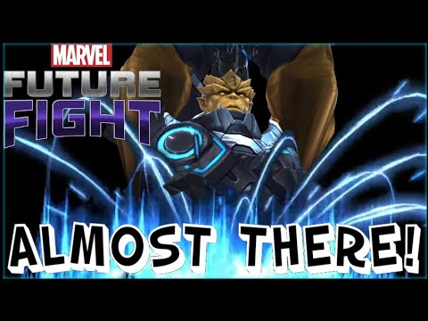 I'm so close to getting Black Dwarf transcended! Marvel Future Fight