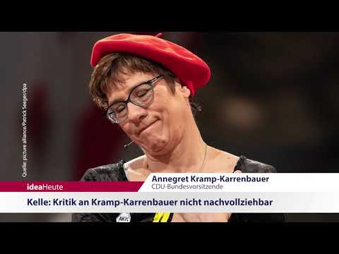 ideaHeute 06 03 2019 - Bill Hybels - Kramp-Karrenbauer - Fastenaktionen