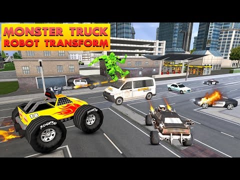 Monster Truck Robot Transform Video