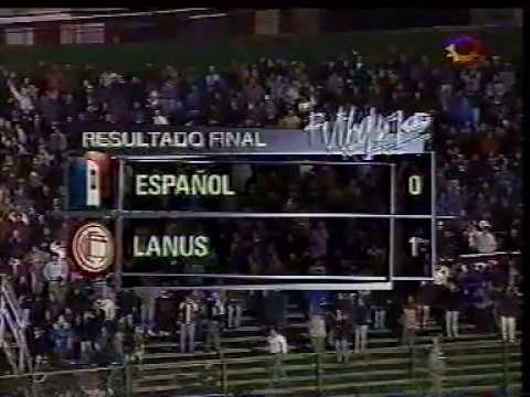 3-9-1996 (Apertura) (2°F) Deportivo Español:0 vs Lanus:1 (H. Morales)