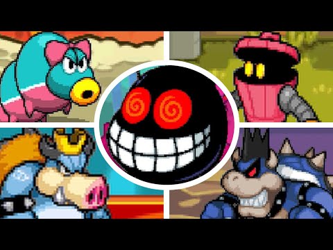 Mario & Luigi: Bowser's Inside Story - All Bosses (No Damage)