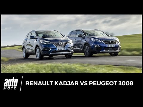 Nouveau Renault Kadjar vs Peugeot 3008 (match) : et le gagnant est...