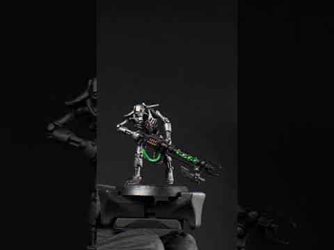 Necron Warriors in UNDER 15 Minutes.#warhammer40k  #necrons  #miniaturepainting  #speedpainting