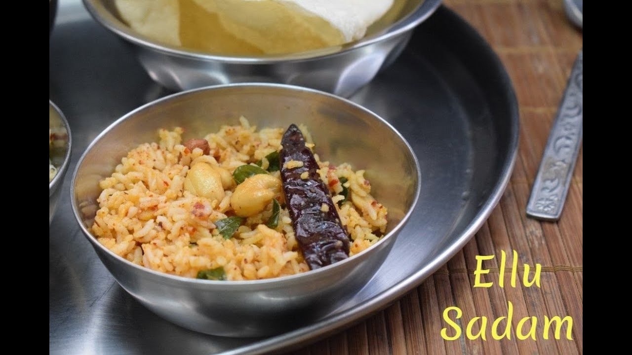 எள்ளு சாதம் | Ellu Sadam in Tamil | Ellodharai | Til rice | Ellu Podi | DheivamTV - Naivedyam