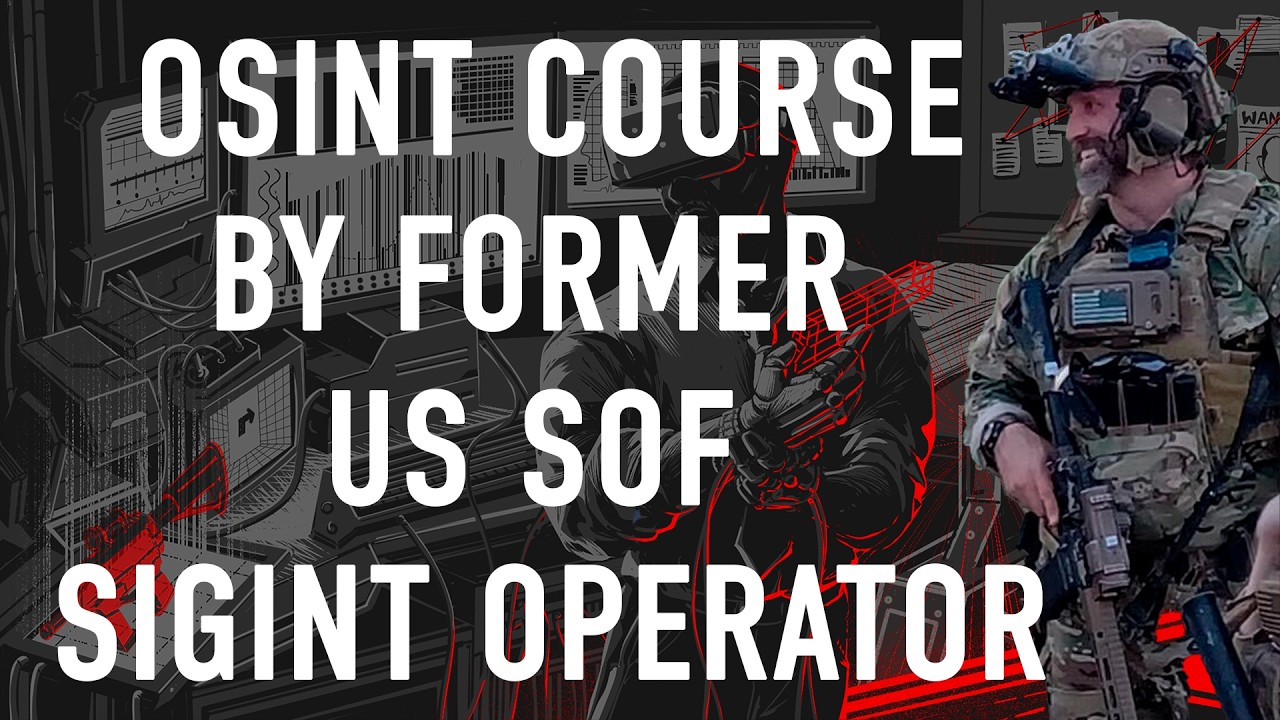 Former US SOF SIGINT Operator on the Upcoming Grey Dynamics OSINT Course │Grey Dynamics
