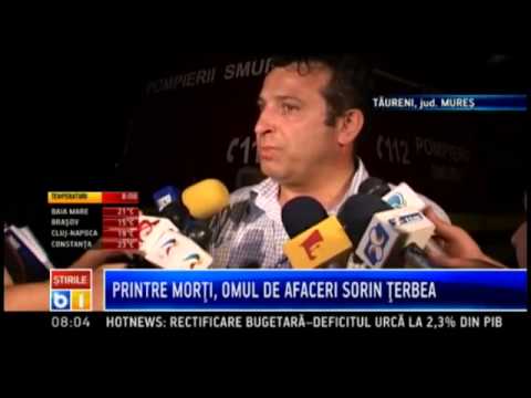 Elicopter prabusit in Mures: Cinci morti, printre care si omul de afaceri Sorin Terbea