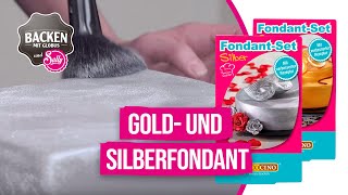 Gold- und Silberfondant von Dekoback - Tipps & Tricks