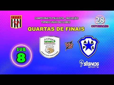 GRÊMIO UNIÃO FUTSAL x AA PORTUÁRIOS | Campeonato Paulista Iniciação - Sub 08