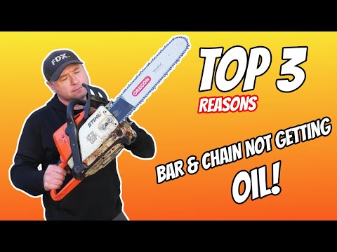 This STIHL Chainsaw Is Not Oiling The Bar & Chain! STIHL HUSQVARNA Etc.