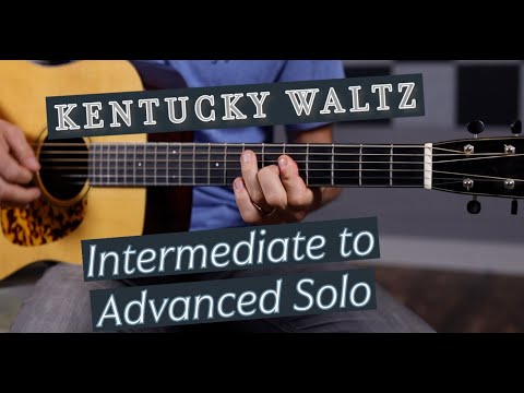 Kentucky Waltz Solo - Intermediate Guitar Lesson!