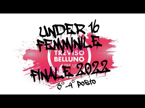 FINALE 3°-4° POSTO U16F TRE.UNO: MONTEVOLLEY - CAPPELLA FREGONA SARMEDE