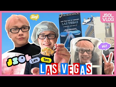 JSOL lon ton: Lò vì sóng những kỷ niệm tuyệt vời với Anh Trai "Say Hi" Concert Las Vegas | JSOL Vlog