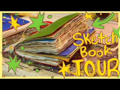 🌱Chunky Sketchbook Tour!🍋