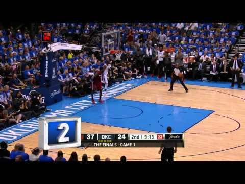 NBA Finals  Game 1 Top 5 Plays Kevin Durant LeBron James Dwayne Wade Russell Westbrook James Hayden