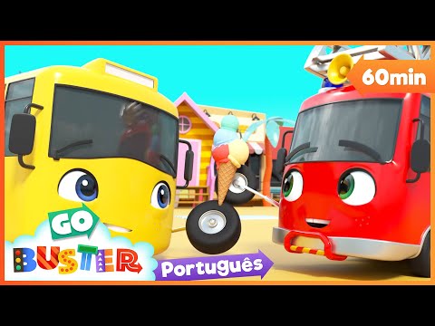 Capa de Sorvete e Castelos de Areia - Go Buster