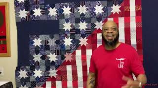 Our Flag Stands For Freedom Quilt Update