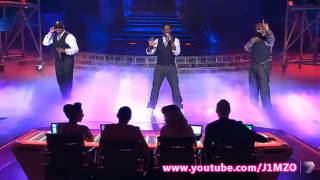 The Top 3 &amp; Boyz II Men End Of The Road - The X Factor Grand Final Decider 2012 - Australia