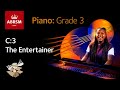 The Entertainer / ABRSM Piano Grade 3 2023 & 2024, C:3 / Synthesia Piano tutorial