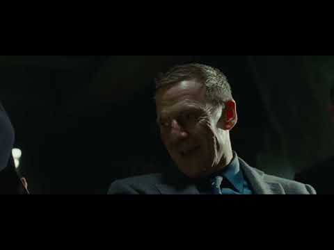Quantum of Solace trailer end frame — credits color scheme matching end-titles music mood
