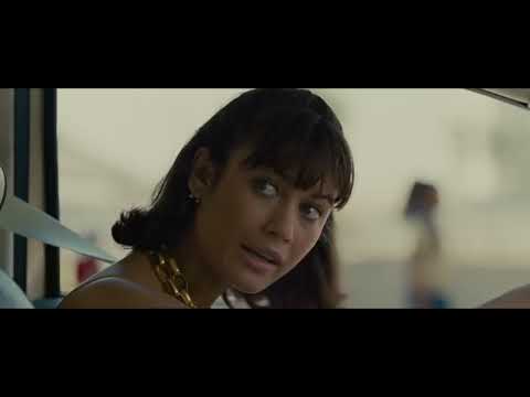 Quantum of Solace trailer still with Daniel Craig as James Bond and explosive backdrop — soundtrack tone-setter