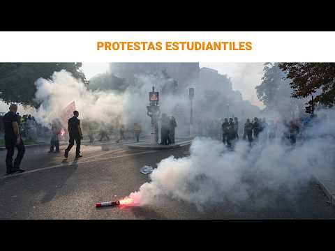 Estudiantes franceses protestan para exigir mejores condiciones | RTVE Noticias