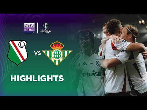 Legia Warszawa 1-0 Real Betis | Conference League 24/25 Match Highlights