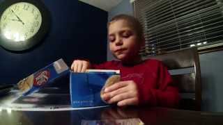 preview picture of video 'Little Boy Destroys Coffee Ice Cream while Watching Monster Trucks Time Lapse'