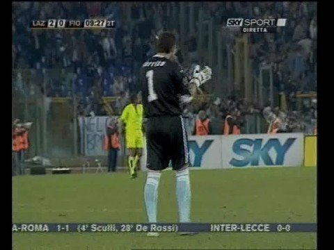 Lazio-Fiorentina 3-0 Gol di Guido