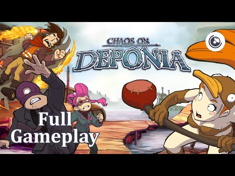 Chaos on Deponia | Full Gameplay | No commentary