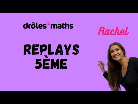 Introduction aux playlists des cours de la classe de 5ème