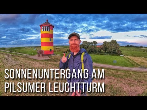 Sonnenuntergang am Pilsumer Leuchtturm | Natur in NRW | 2022 | Jörg Müller