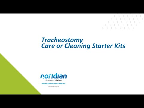 Tracheostomy Care or Cleaning Starter Kits