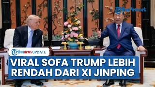 Posisi Duduk Viral, Sofa Trump Lebih Pendek Dibanding Xi Jinping saat Pertemuan Bilateral