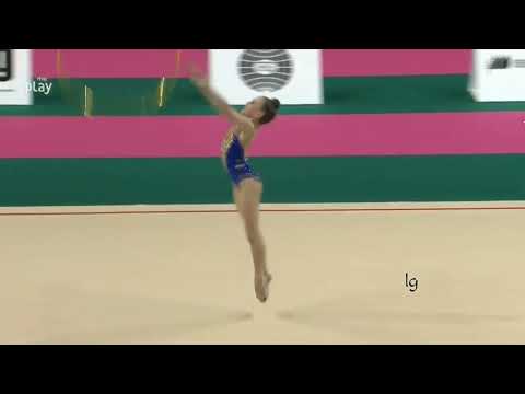 Stiliana Nikolova Hoop AA Qualification World Challenge Cup Pamplona 2022