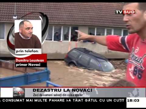 dezastru la novaci