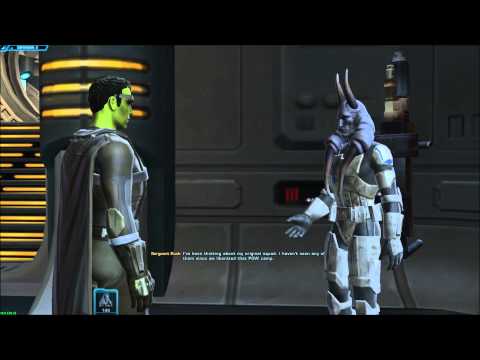 SWTOR JK Third Conversation with Sergeant Rusk - Vanished