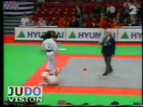JUDO 1997 World Championships: Cedric Taymans (BEL) - Tariel Kaziyev (KAZ)