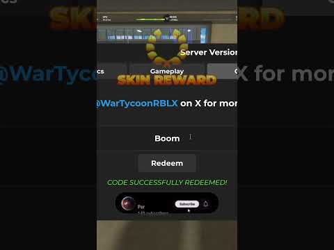 [JANUARY 2026] War Tycoon Codes ACTIVE Until 1M Likes! | Roblox - War Tycoon