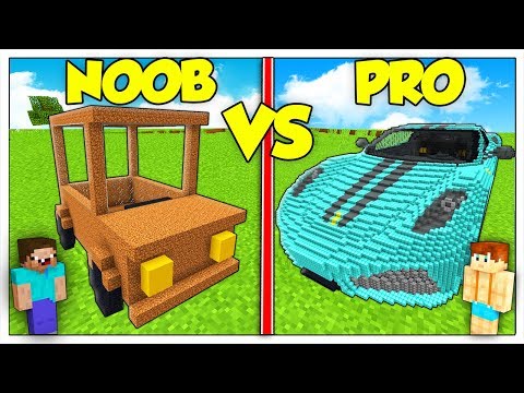 AUTO NOOB CONTRO AUTO PRO! - Minecraft ITA