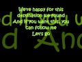 Destination Unknown Alex Gaudino Lyrics 