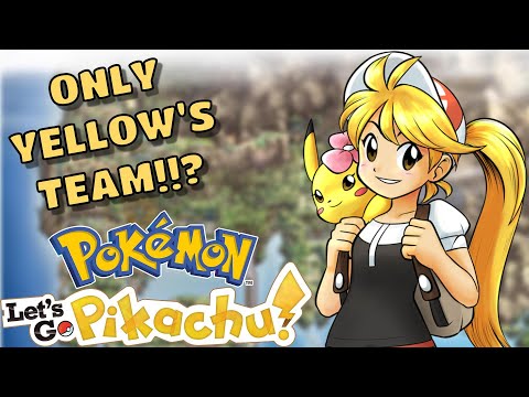 Can I Beat Pokemon Lets Go Pikachu With Only Yellow’s Team?